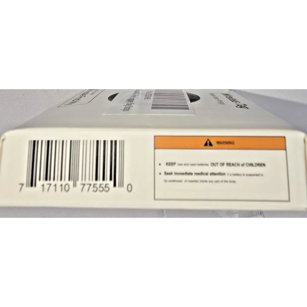 Wireless Bluetooth Tracker Tag Single Pack Works with Apple Find My Black NIB